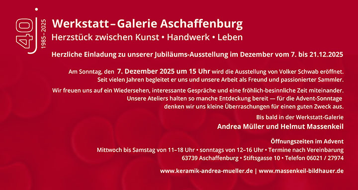 Jubiläums-Ausstellung 2025